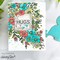 Squared Spring Florals - Set of 6 - 6"x6" Coordinating Stencils